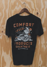 Load image into Gallery viewer, Comfort Never Produces Greatness Tee
